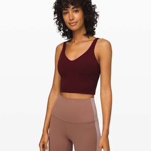 Lululemon Align tank garnet Size 8 Rare